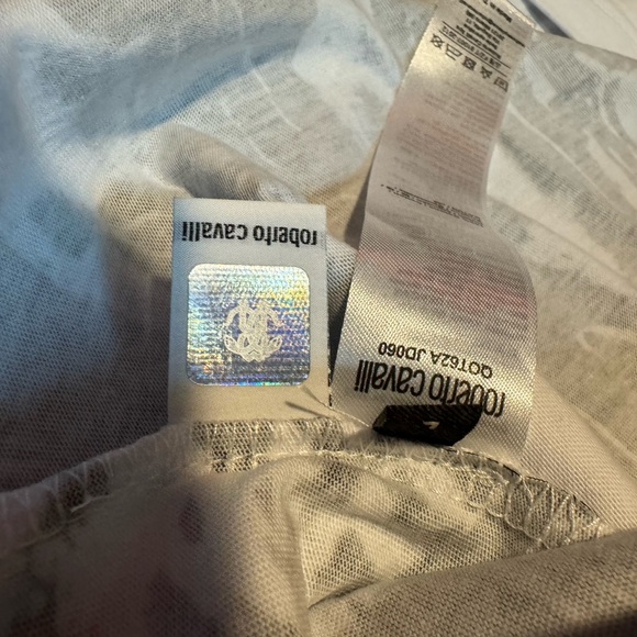 Roberto Cavalli White T-Shirt - Picture 9 of 11